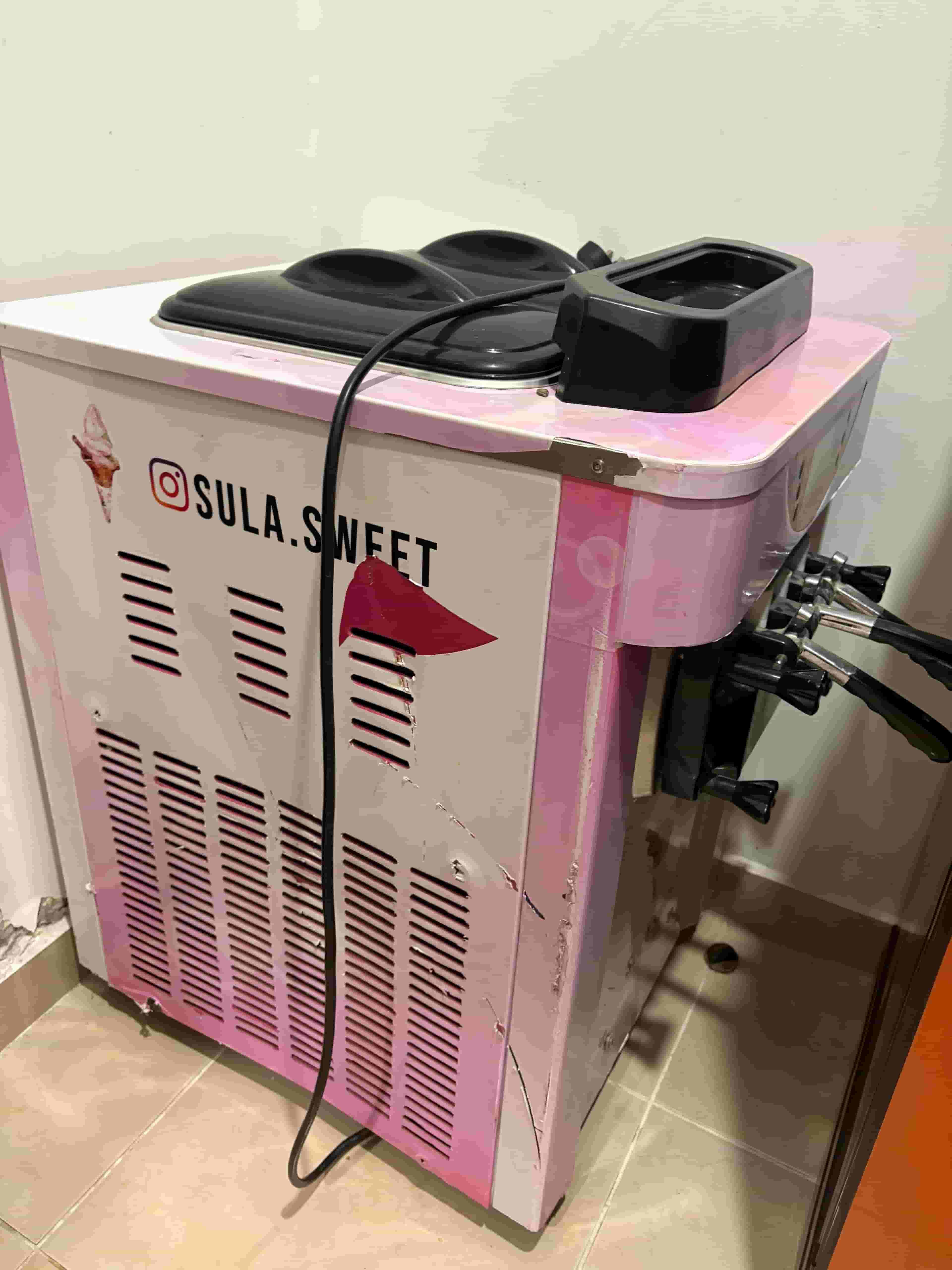 New ice cream machine