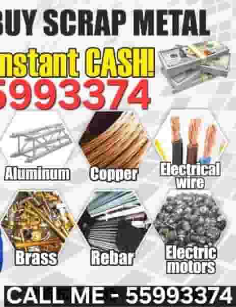We buy scrap metal