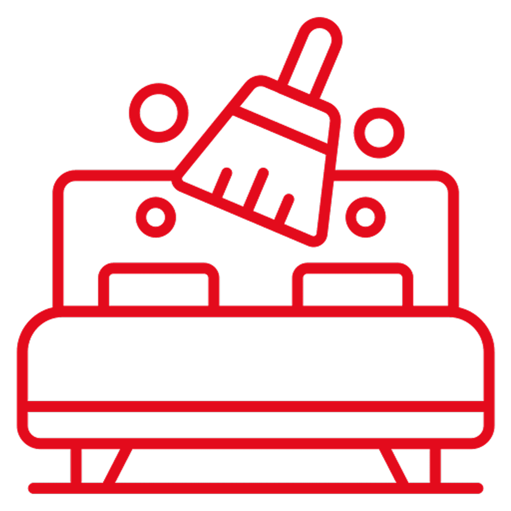 تنظيف مراتب